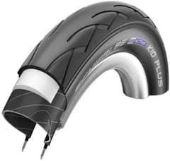 Schwalbe Kid Plus Rigid Tyre 14x1.75 HS413 Puncture Guard - ETRTO 47-288