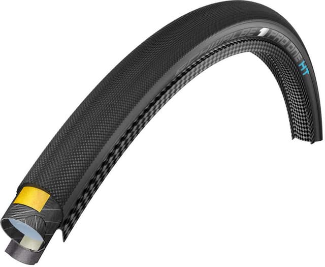 Schwalbe Pro One HT Tubular Tyre 700x22C V-Guard HS423 Black - ETRTO 22-622