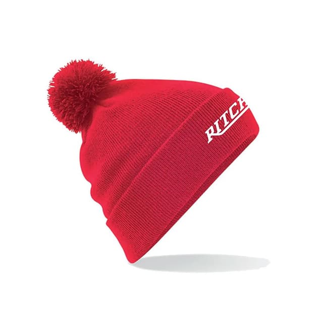 Ritchey Winter Bobble Hat Red