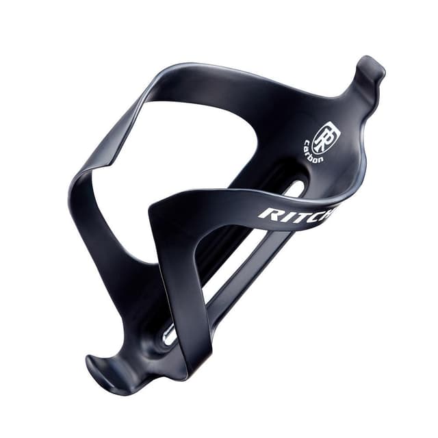 Ritchey WCS UD Carbon Bottle Cage Matt Black Logo White