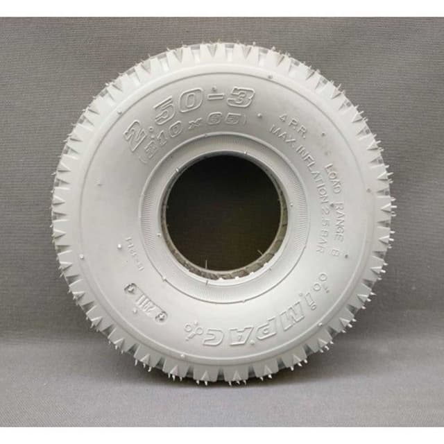 Impac Block 4PR Tyre 2.50-3 210x65 IS321 Grey