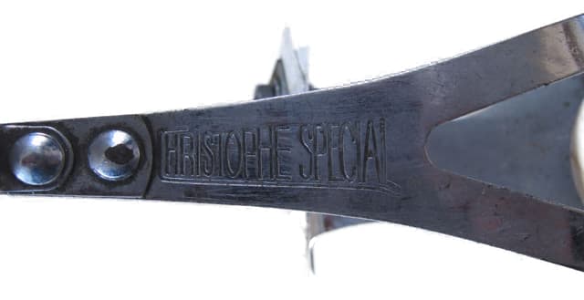 AFA Christophe Toe Straps Chrome