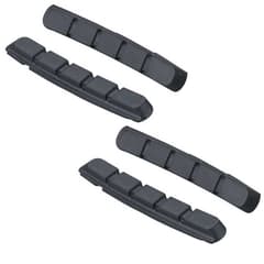 BBB Vee Stop Brake Blocks for V-Brakes BBS-06 Pack of 4 Black