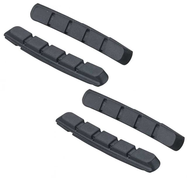 BBB Vee Stop Brake Blocks for V-Brakes BBS-06 Pack of 4 Black