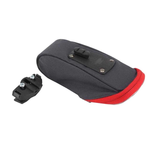 Abus Urbanite Canson Saddle Bag Black Red 0.5L
