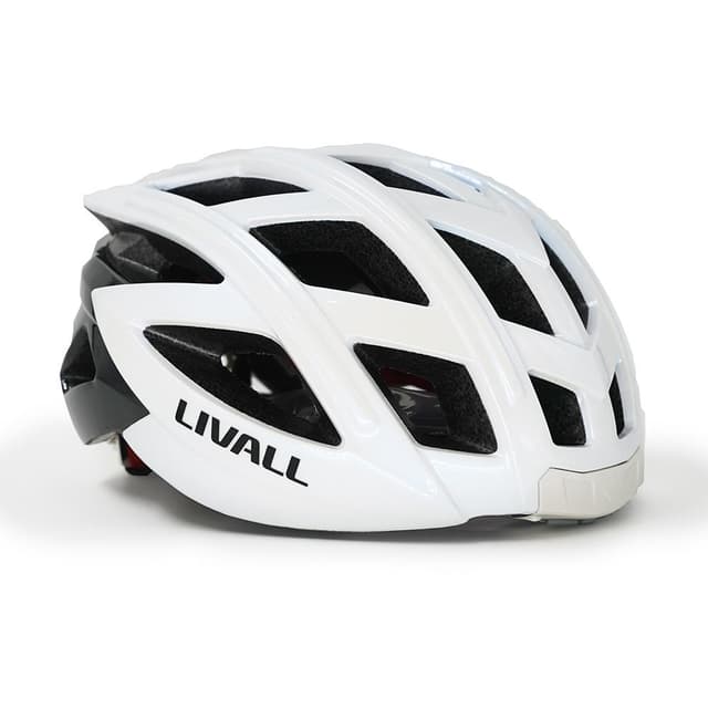 Livall BH60SE Smart and Safe Cycling Helmet Bluetooth Neo White