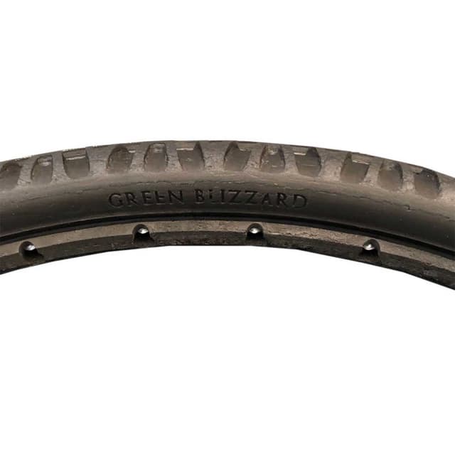 Greentyre Blizzard Solid Tyre Black 26x1.75 Internal Rim Width 23-25mm ETRTO 47-559