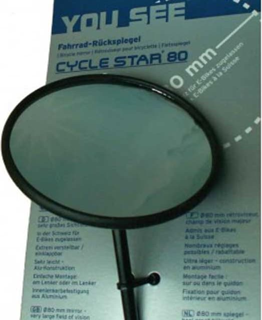 Busch Muller Cycle Star 903-1 Bike Mirror 80mm
