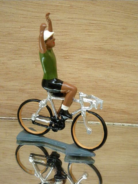 CBG Mignot Model Cyclist Brazil Jersey with Raised Arms