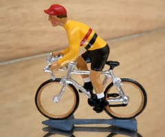 CBG Mignot Model Cyclist Belgium Champion Jersey Standing