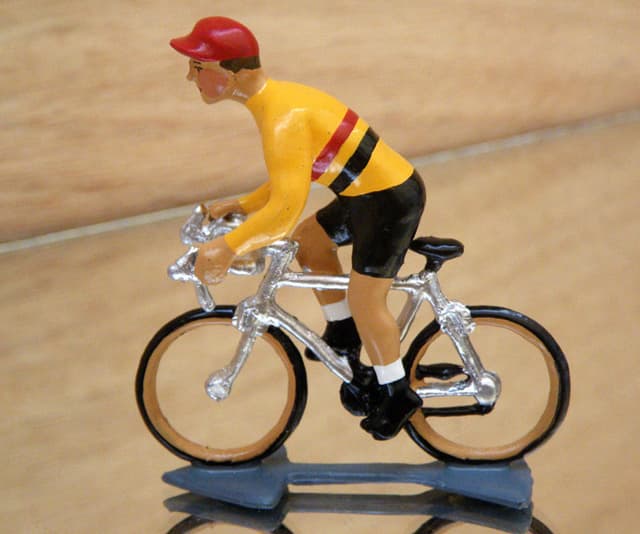 CBG Mignot Model Cyclist Belgium Champion Jersey Standing