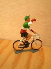 CBG Mignot Model Cyclist Italian Champion Jersey Drinking Bottle