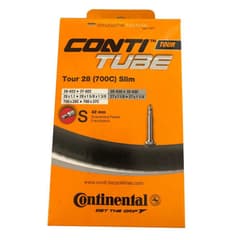 Continental Tour Slim Inner Tube 700x28/37 28x1.1/1 1/5x1 3/8 Presta 42mm ETRTO 28/37-622
