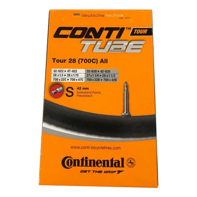 Continental Tour All Inner Tube 700x32/47 28x1.5/1.75 Presta 42mm ETRTO 32/47-622