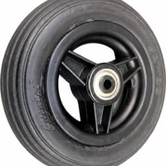 Greentyre CUB Complete Wheel with Black Solid Tyre 6x1 1/4 / 150x32 - ETRTO 32-86