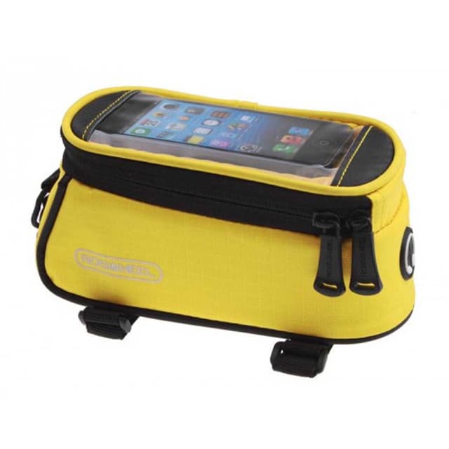 Roswheel Bike Frame Bag for Smart Phone Yellow Small
