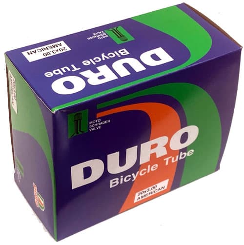 Duro Fat Bike Inner Tube 20x2.75/3.25 Schrader Valve 35mm ETRTO 70/86-406