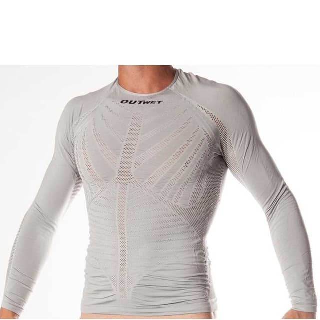 Outwet EP3 Long Sleeve Mesh Base Layer Grey
