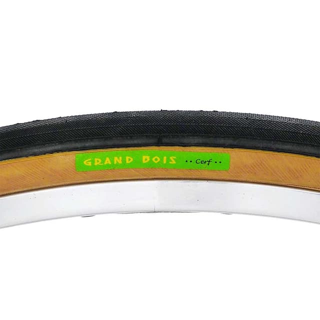 Grand Bois Cerfvert Folding Tyre 700x28C Black - 28-622