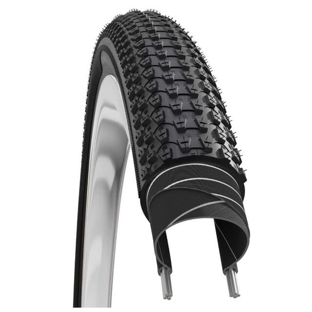 Hartex Boxer Rigid Tyre 20x2.40 Gumwall Black - ETRTO 62-406