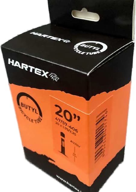 Hartex Compact Inner Tube 20x1.75/2.25 Schrader 48mm - ETRTO 47/57-406