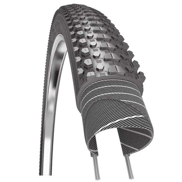Hartex Xtra Action Rigid Tyre 26x1.95 Gumwall Black - ETRTO 50-559