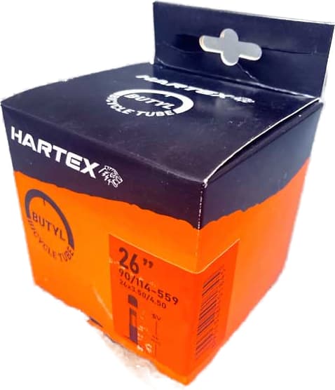 Hartex Fat Bike Inner Tube 26x3.50/4.00 Schrader - ETRTO 90/114-559