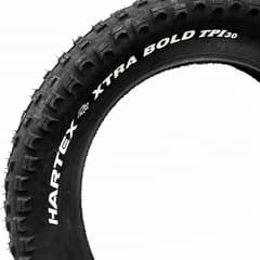 Hartex Xtra Bold Gumwall Tyre 16x3.00 - ETRTO 76-305