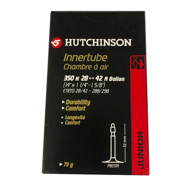 Hutchinson Standard Inner Tube 350x28/42 14x1 1/4 to 1 5/8 Presta 32mm ETRTO 28/42-288/298