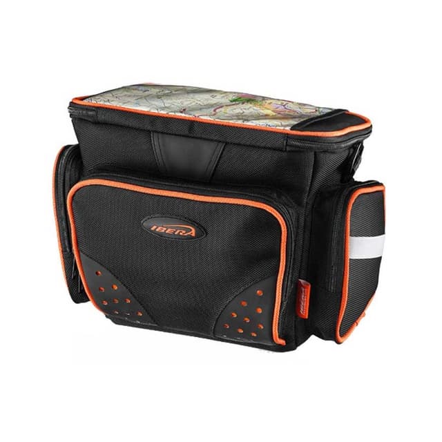 Ibera HB4 Front Handlebar Bag with Map Holder