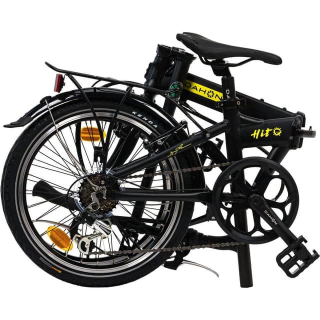 Dahon Hit 6-Speed Folding Bike in Matte Black