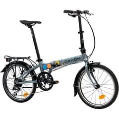 Dahon Mariner D8 Folding Bike Anniversary Edition 8-Speed in Dazzling Gray