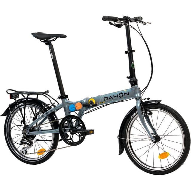 Dahon Mariner D8 Folding Bike Anniversary Edition 8-Speed in Dazzling Gray