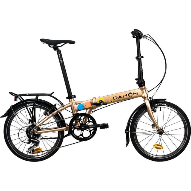 Dahon Mariner D8 Anniversary 8-Speed Folding Bike in Shining Brown