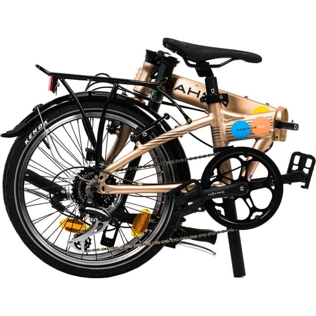 Dahon Mariner D8 Anniversary 8-Speed Folding Bike in Shining Brown