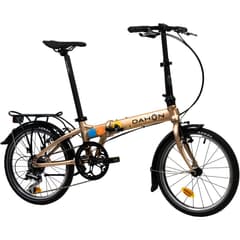 Dahon Mariner D8 Anniversary 8-Speed Folding Bike in Shining Brown