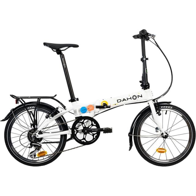 Dahon Mariner D8 Anniversary 8-Speed Folding Bike in Frost White
