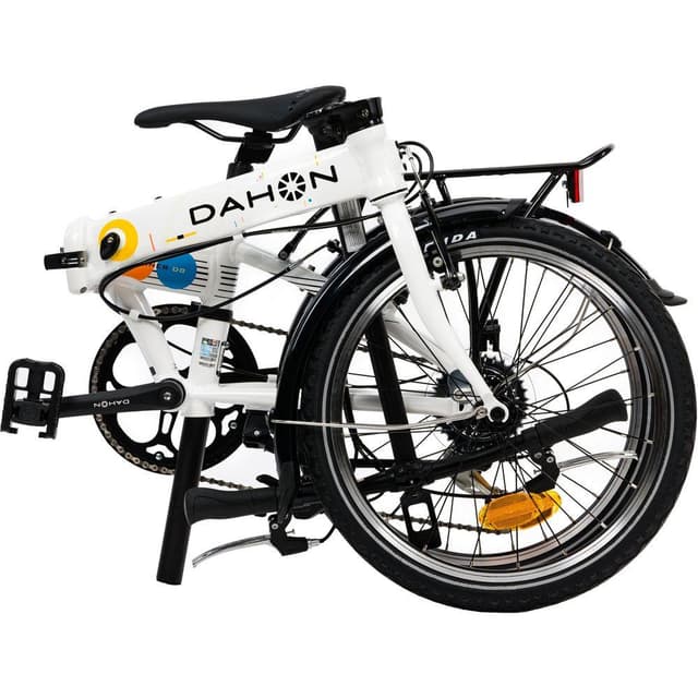 Dahon Mariner D8 Anniversary 8-Speed Folding Bike in Frost White