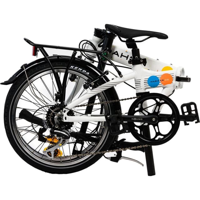 Dahon Mariner D8 Anniversary 8-Speed Folding Bike in Frost White