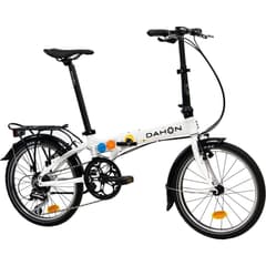 Dahon Mariner D8 Anniversary 8-Speed Folding Bike in Frost White