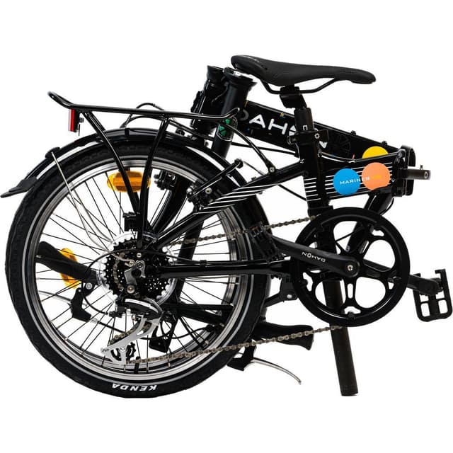 Dahon Mariner D8 Anniversary 8-Speed Folding Bike in Obsidian Black