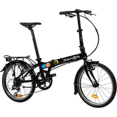 Dahon Mariner D8 Anniversary 8-Speed Folding Bike in Obsidian Black