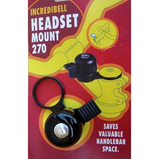 Mirrycle Bike Bell Headset Mount 270