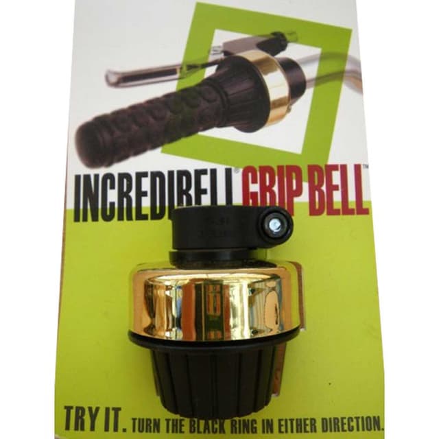 Mirrycle Bike Grip Bell Gold