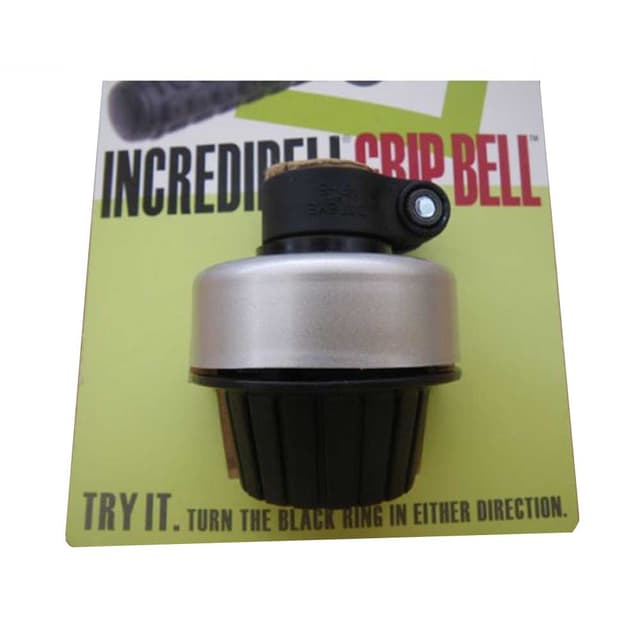 Mirrycle Bike Grip Bell Silver