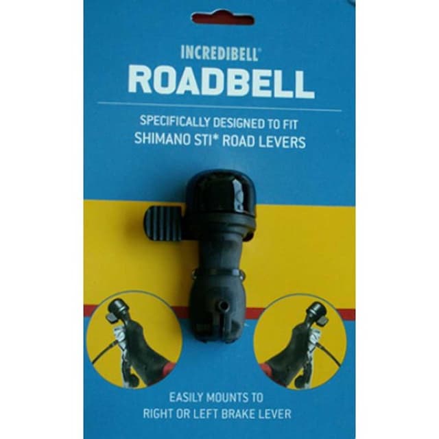 Mirrycle Road Bike Bell for Shimano STI Lever Black