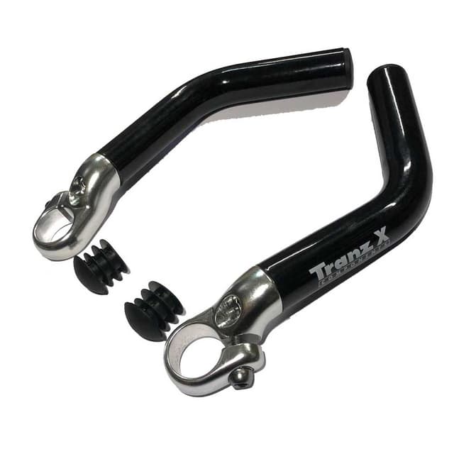 Tranz X Bar Ends 200mm 22.2mm Black