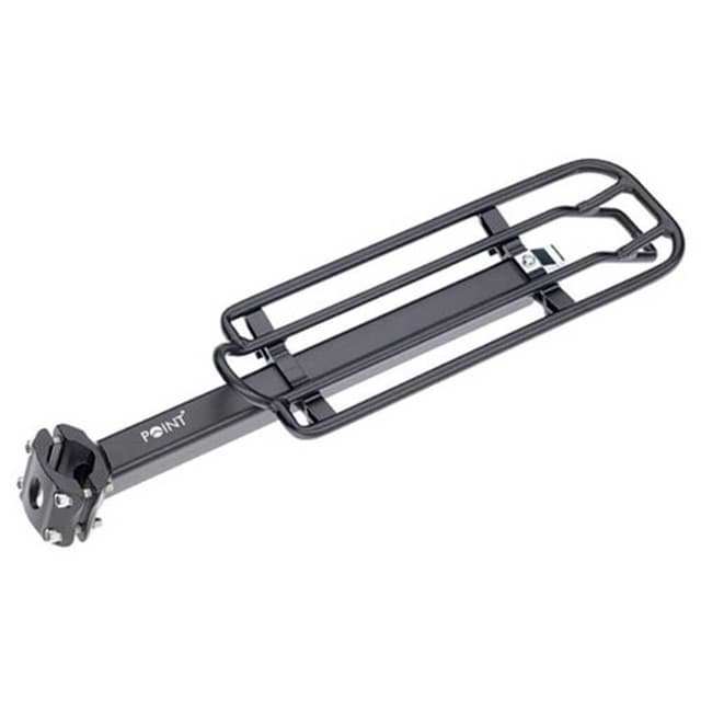 Point Rear Seatpost Bag Rack 25.4/31.8mm Black