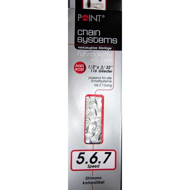 Point 6 7 and 8 Speed Chain 1/2x3/32
