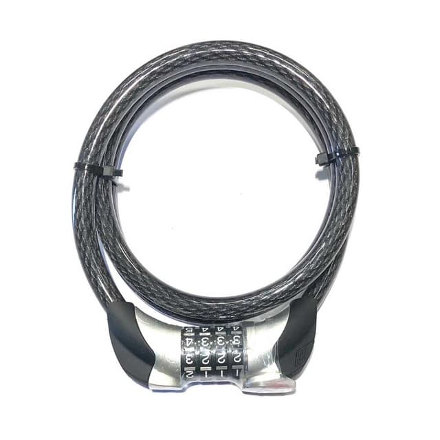 Point Combination Bike Lock 120cm Black 